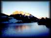 Lac May Arrouy.Glacier du Vignemale.