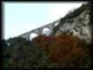 Le viaduc du Funiculaire du Pic du Jer vu d'Aspin