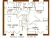 Plan tage du gte Villa  