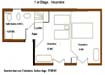 Etage Hournre avec 2 chambres