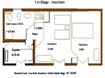 Etage Hournre avec 3 chambres